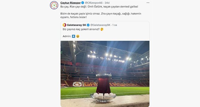 Aykur Rizespordan Galatasaray A Hakem G Ndermesi