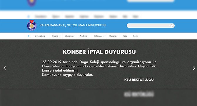 Tepki gelmişti: Kahramanmaraş'taki konseri iptal edildi