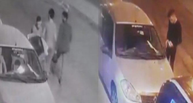 Arnavutköy'de katliam yapan zanlı kaçarken güvenlik kamerasına yansıdı