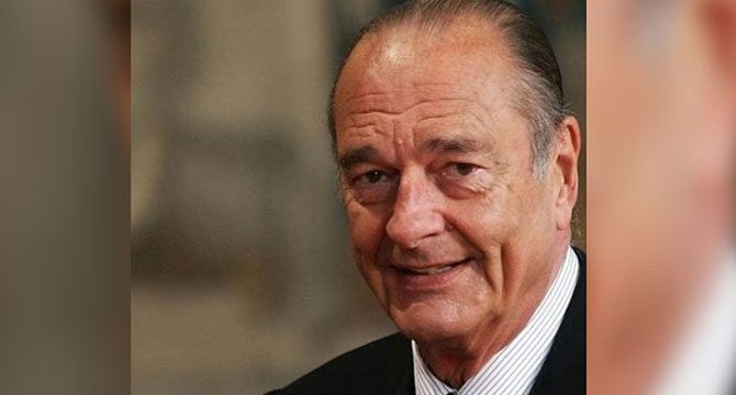 Fransa eski Cumhurbaşkanı Jacques Chirac hayatını kaybetti