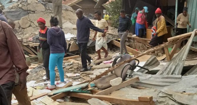 Kenya´da okul çöktü: 7 öğrenci öldü