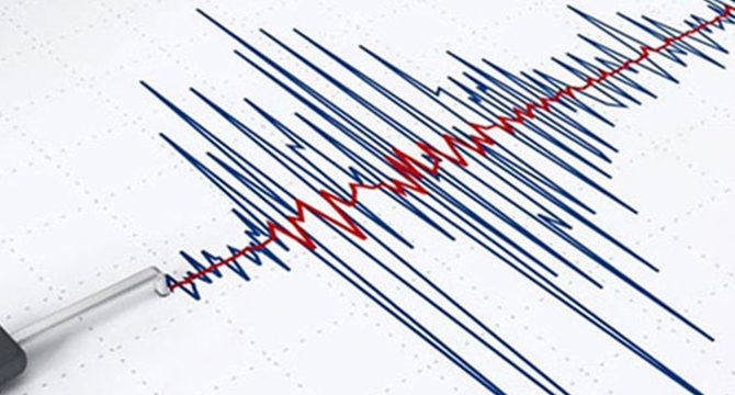 Burdur'da 3.4 büyüklüğünde deprem