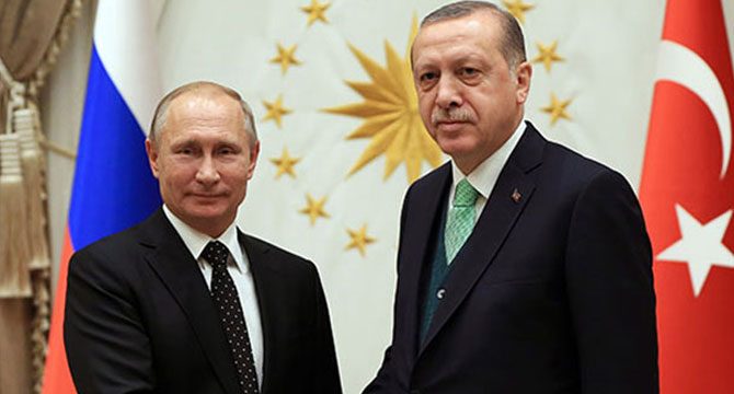 Cumhurbaşkanı Erdoğan, Putin ile görüştü