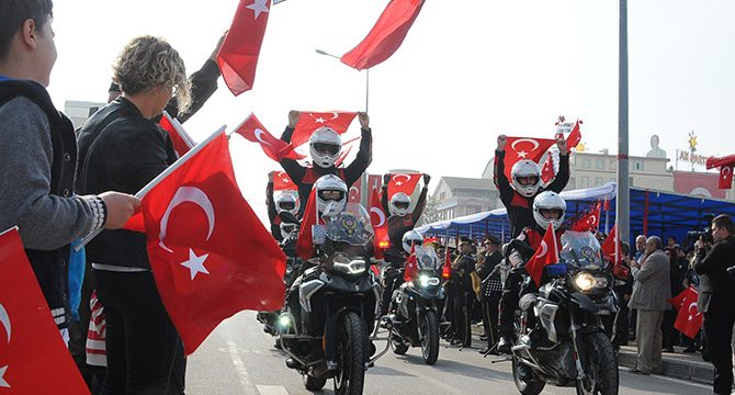 İzmit´te Cumhuriyet Bayramı kutlandı