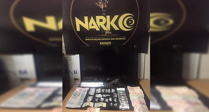 Kayseri'deki uyuşturucu operasyonunda 5 gözaltı