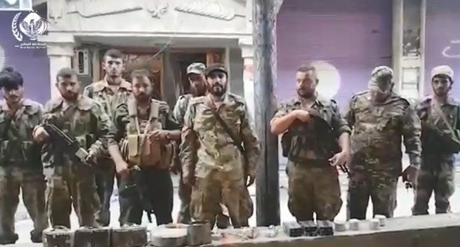 SMO, terör örgütü PKK/PYD´ye ait mayınları teşhir etti