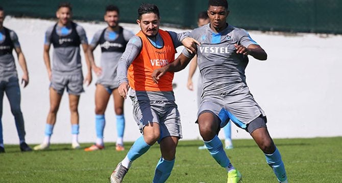 Trabzonspor, taktik çalıştı