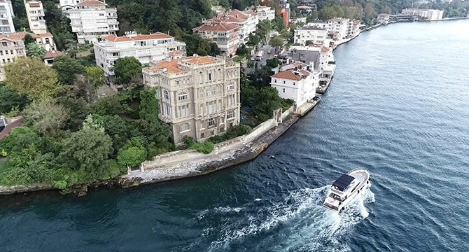 Türkiye'nin en pahalı yalısı, 550 milyon TL'ye alıcı bekliyor