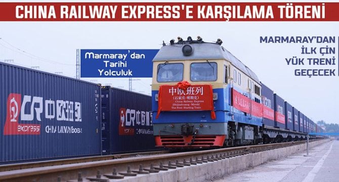 İpek Yolu'nun ilk yük treni 5 Kasım'da Türkiye'ye gelecek