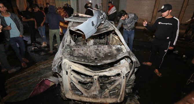 Bağdat’ta bombalı saldırı: 4 ölü 20 yaralı
