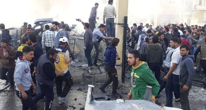 El Bab’da bomba yüklü araçlı saldırı: 11 ölü