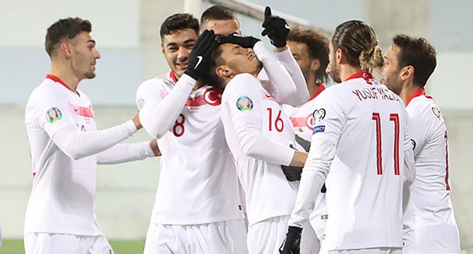 A Milli Takım, Andorra'yı 2-0 mağlup ederek grubu ikinci sırada noktaladı!