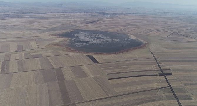 Kuruyan kuş cennetine 'can suyu'