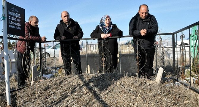 Çifte müebbet kararı onandı, eşi ve kızının mezarlarına koştu