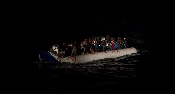 Ocean Viking Akdeniz'de 162 mülteci kurtarıldı