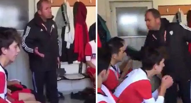 Futbolcularını tokatlayan antrenörün cezası onandı