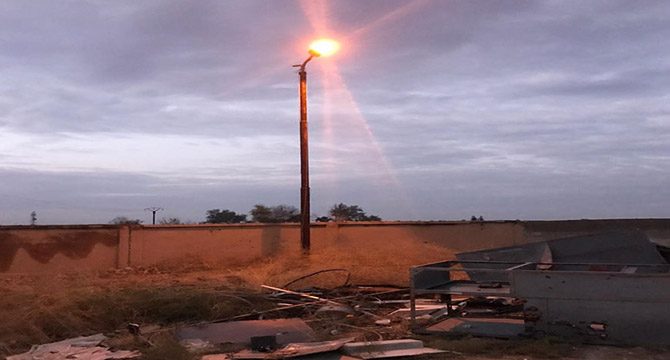 MSB: Tel Abyad kırsalına elektrik verilmeye başlandı