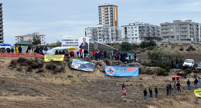 Tarsus'ta off-road yarışları nefes kesti