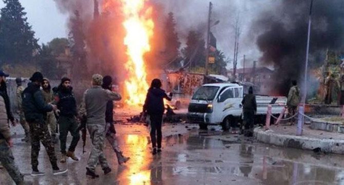 Resulayn'da terör saldırısında 2 sivil öldü, 10 sivil yaralandı