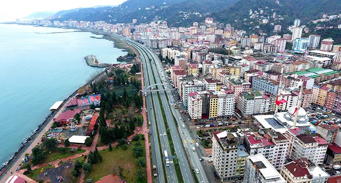 Rize´de riskli yapılarda kentsel dönüşüm başlıyor