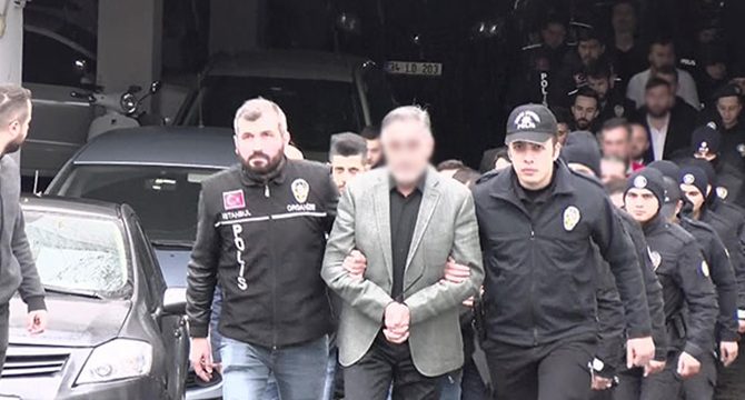 Sarallar suç örgütü operasyonu; Burhanettin Saral'ın da arasında olduğu 8 kişi tutuklandı