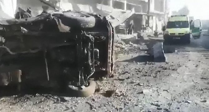 Suriye’de rejim Serakib’i vurdu: 2 ölü, 15 yaralı