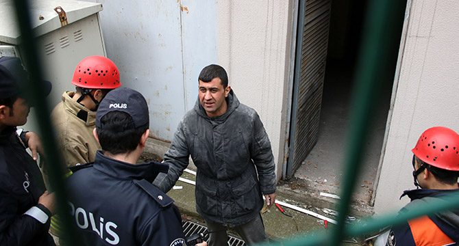 Trafo binasında 2 gün mahsur kaldığını iddia etti gözaltına alındı