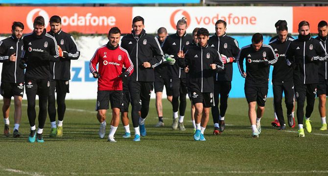 Beşiktaş kupa sınavına hazır
