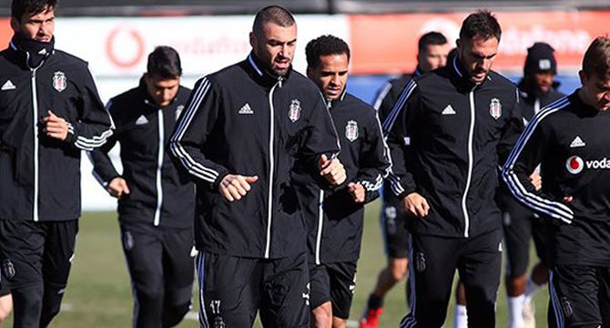 Beşiktaş, Göztepe maçı hazırlıklarını tamamladı
