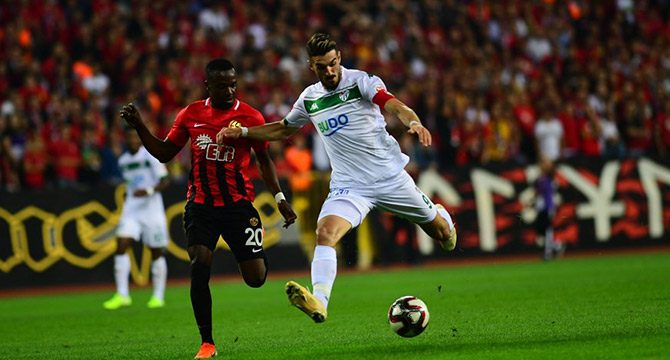 Bursaspor´un kozu Kubilay Kanatsızkuş
