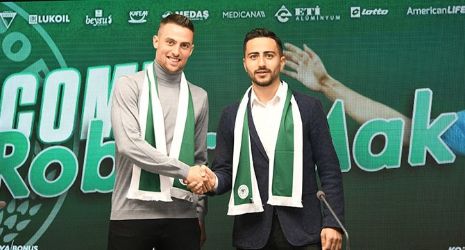 Konyaspor, Robert Mak'ı renklerine bağladıK