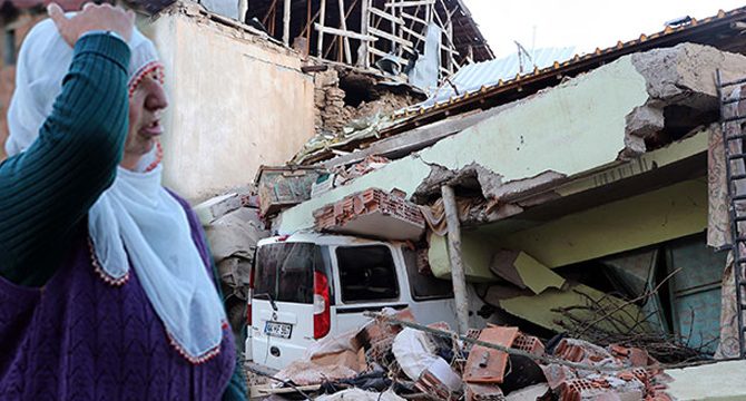 Depremin boyutu Malatya'da gün ağarınca ortaya çıktı