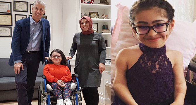17 yaşında ayağa kalkan Nisa: Süper gücüm varmış gibi hissediyorum