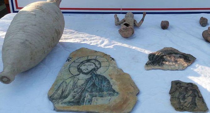 Satmaya çalışırken yakalandı!