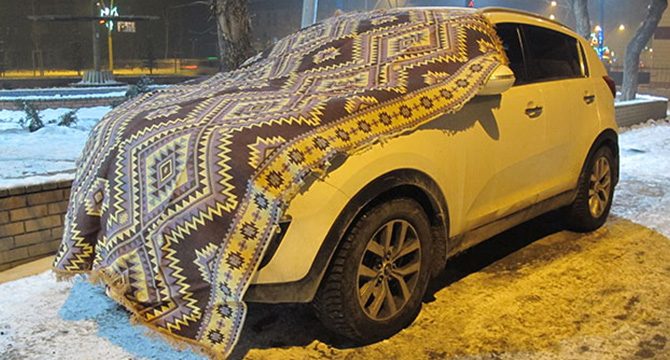Soğuk havalara battaniyeli önlemler alındı