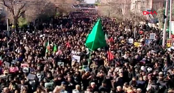 Süleymani için Kirman'da tören düzenleniyor