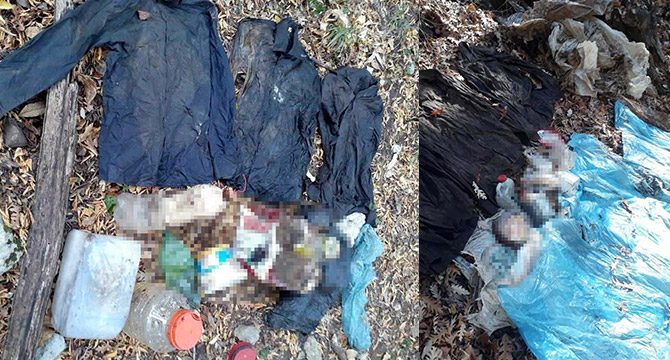 Amanoslarda 5 kilo TNT patlayıcı ve yaşam malzemesi ele geçirildi
