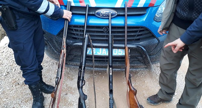 Karabük'te 'kaçak' avcılara 6 bin TL ceza 