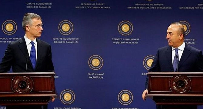 Bakan Çavuşoğlu, NATO Genel Sekreteri Stoltenberg ile görüştü
