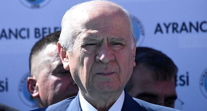 MHP lideri Devlet Bahçeli'den İdlib açıklaması