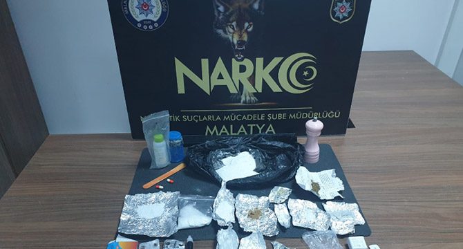 Malatya'da uyuşturucu operasyonuna 7 tutuklama