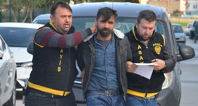Narenciye hırsızı yakalandı