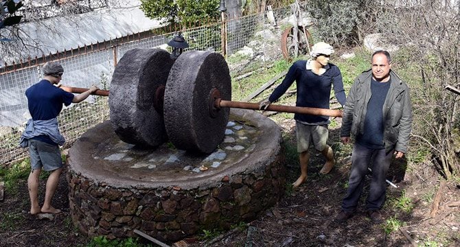 Marmaris'te 220 yıllık tarihi yağhane turizme hazırlanıyor