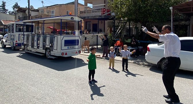 KKTC´de koronavirüse karşı 'moral' treni