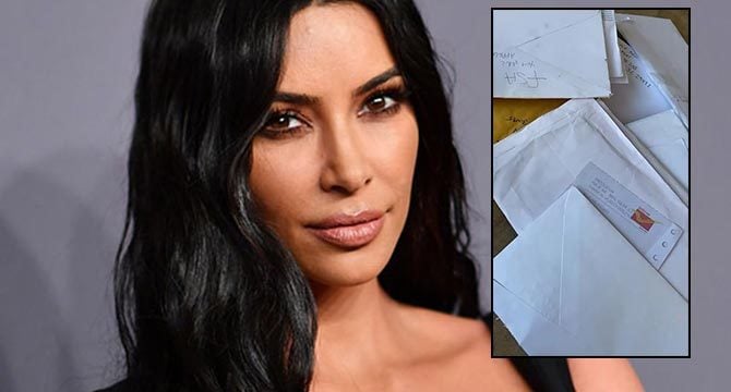 Yüzlerce mahkumdan Kim Kardashian'a teşekkür mektubu