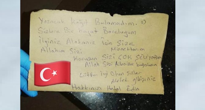 Koronavirüsü yenen hastanın mektubu duygulandırdı