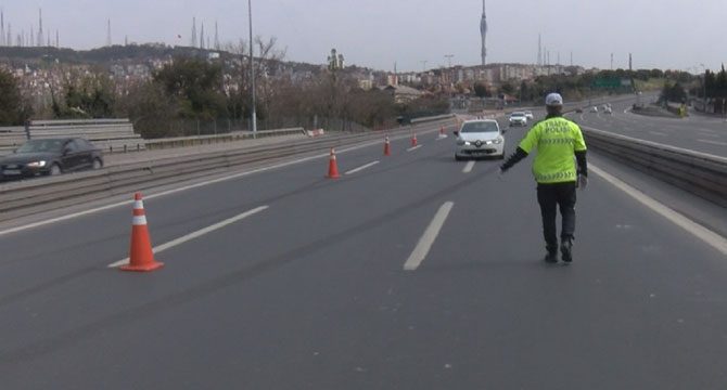 15 Temmuz Şehitler Köprüsü'nde denetim