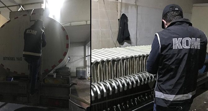 Bursa'da kaçak akaryakıt operasyonu: 2 bin litre mazot ele geçirildi