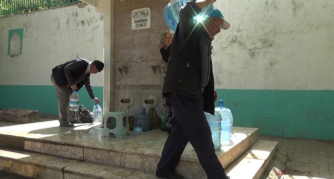 'Kumdöken Çeşmesi'ne ramazanda yoğun ilgi