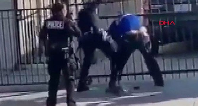 ABD'deki olaylarda tansiyon yükseliyor... Polis şiddeti Los Angeles'a sıçradı